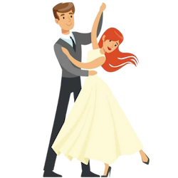 couple dancing the waltz